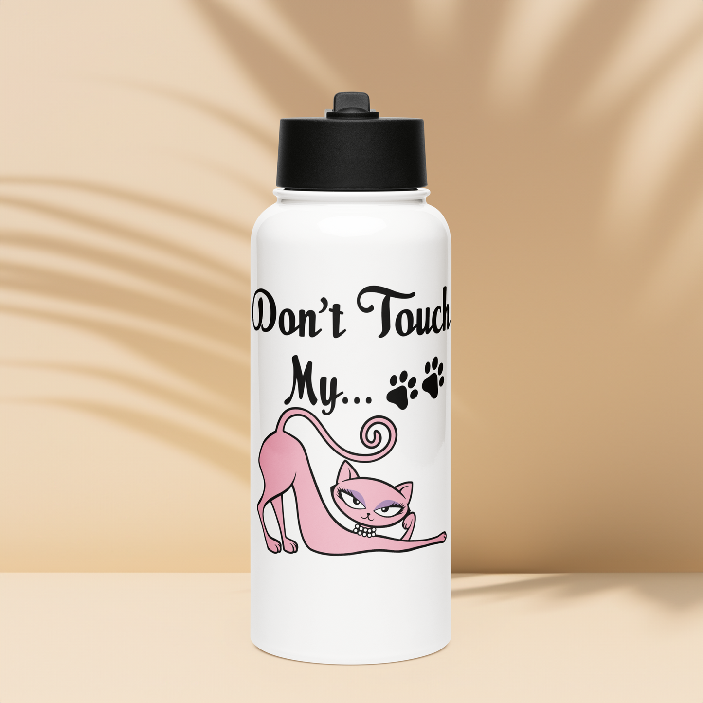 Don’t Touch My Kitty™ 32 oz Water Bottle